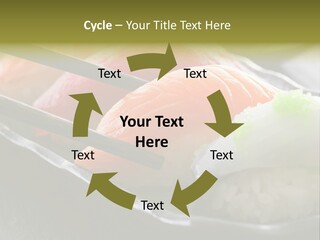 Maki Diet Food Bonito PowerPoint Template