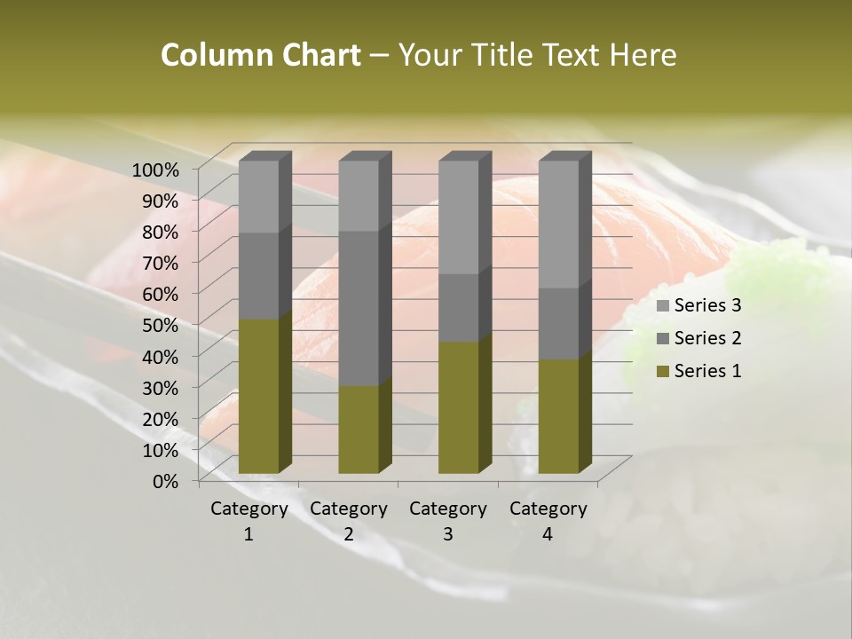 Maki Diet Food Bonito PowerPoint Template