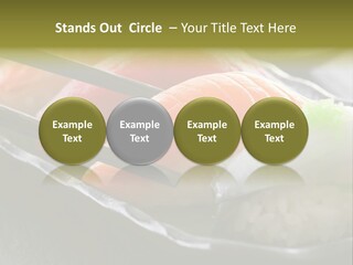 Maki Diet Food Bonito PowerPoint Template