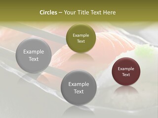 Maki Diet Food Bonito PowerPoint Template