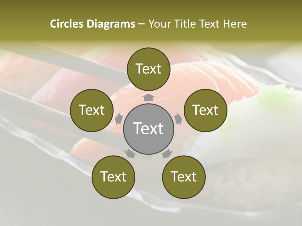 Maki Diet Food Bonito PowerPoint Template