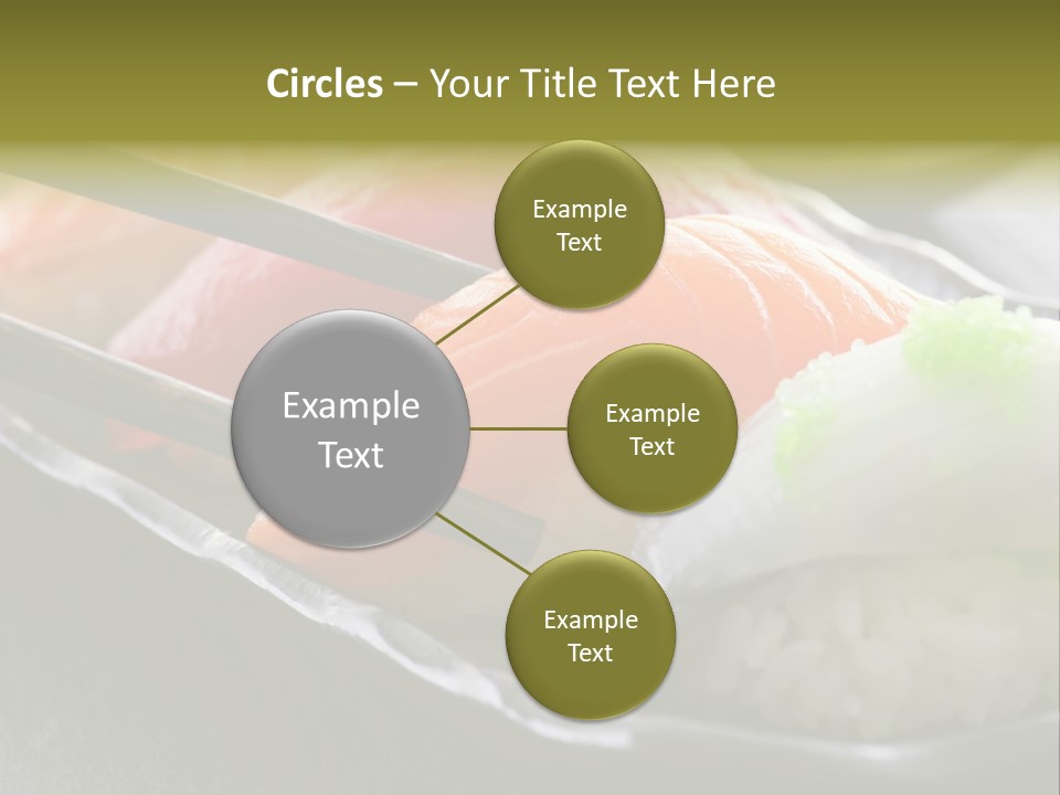 Maki Diet Food Bonito PowerPoint Template