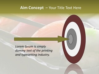 Maki Diet Food Bonito PowerPoint Template