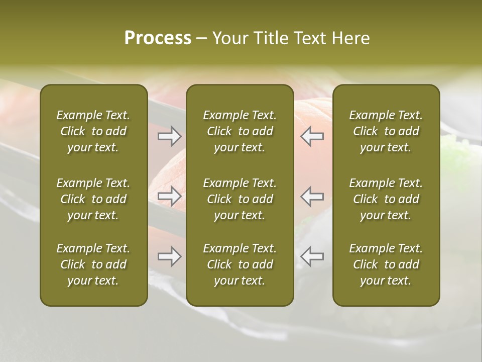 Maki Diet Food Bonito PowerPoint Template