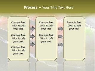 Maki Diet Food Bonito PowerPoint Template