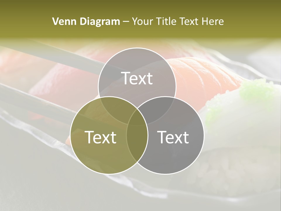 Maki Diet Food Bonito PowerPoint Template