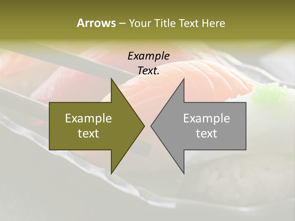 Maki Diet Food Bonito PowerPoint Template