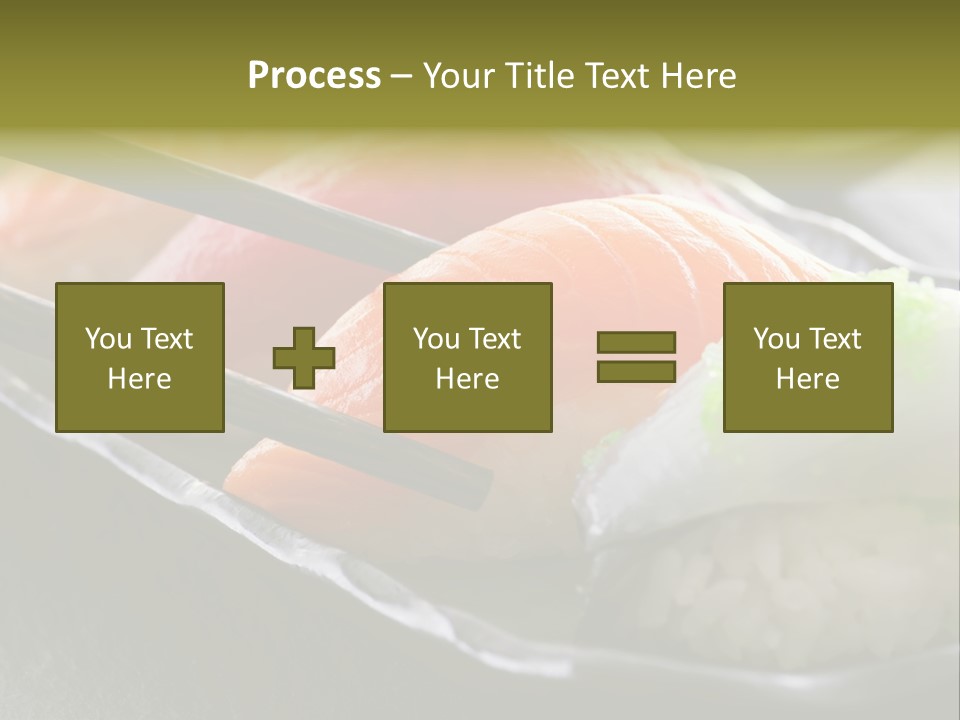 Maki Diet Food Bonito PowerPoint Template