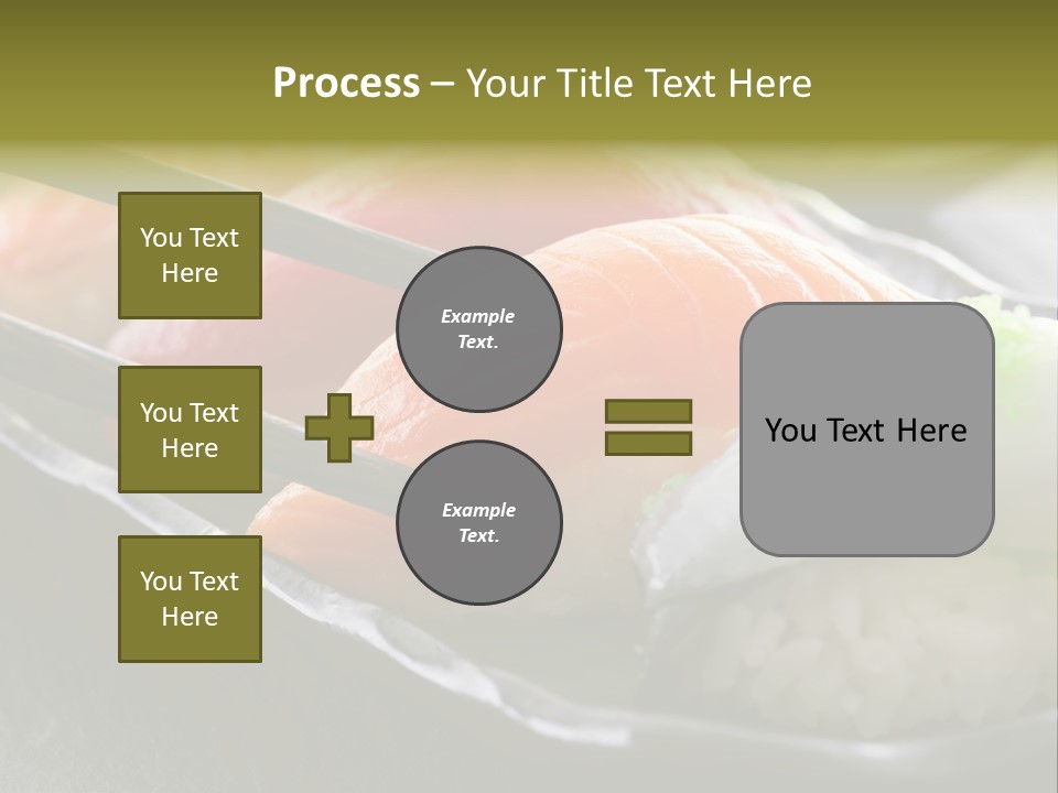Maki Diet Food Bonito PowerPoint Template