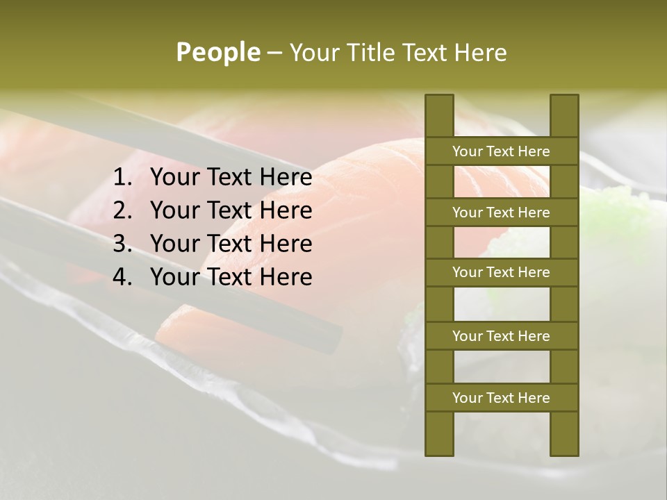 Maki Diet Food Bonito PowerPoint Template