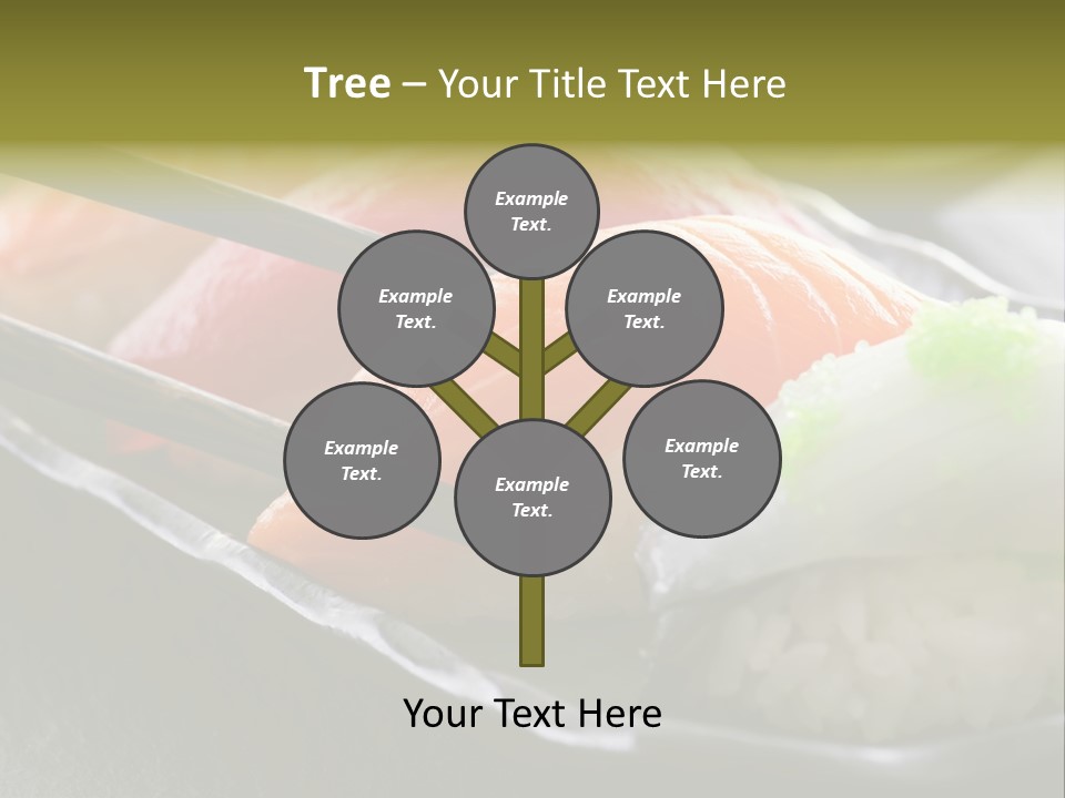 Maki Diet Food Bonito PowerPoint Template