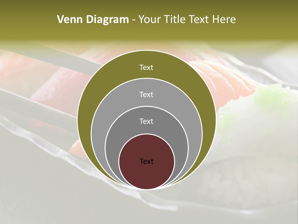 Maki Diet Food Bonito PowerPoint Template