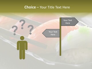 Maki Diet Food Bonito PowerPoint Template