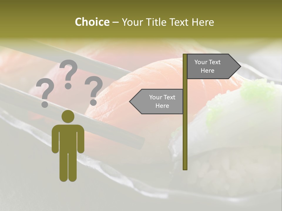 Maki Diet Food Bonito PowerPoint Template