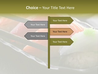 Maki Diet Food Bonito PowerPoint Template