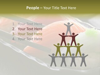 Maki Diet Food Bonito PowerPoint Template