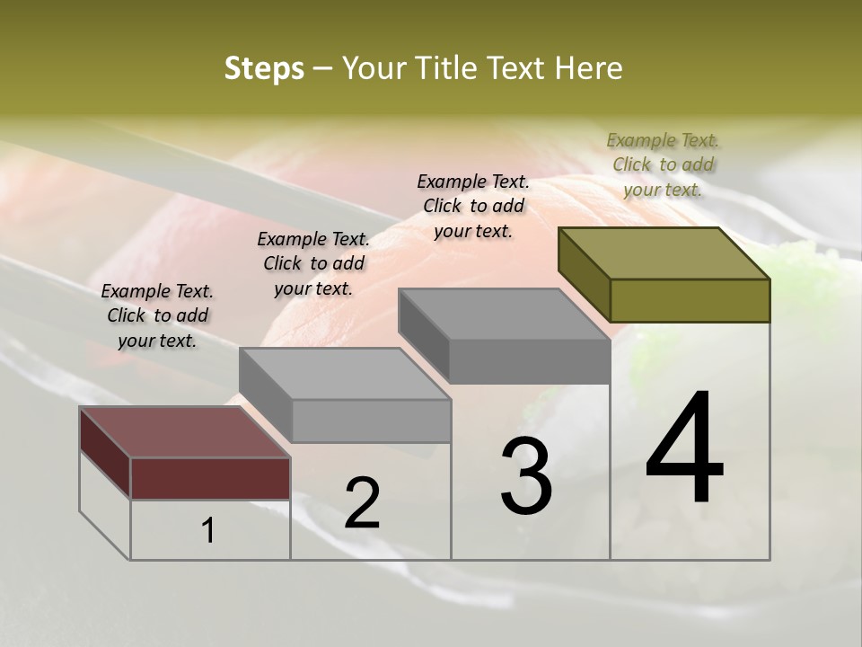 Maki Diet Food Bonito PowerPoint Template