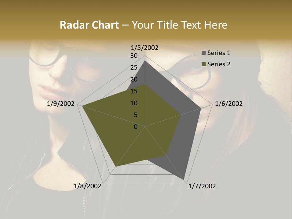 Portrait Couple Brother PowerPoint Template
