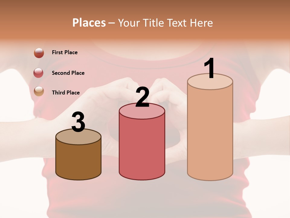 Woman Fresh Female PowerPoint Template