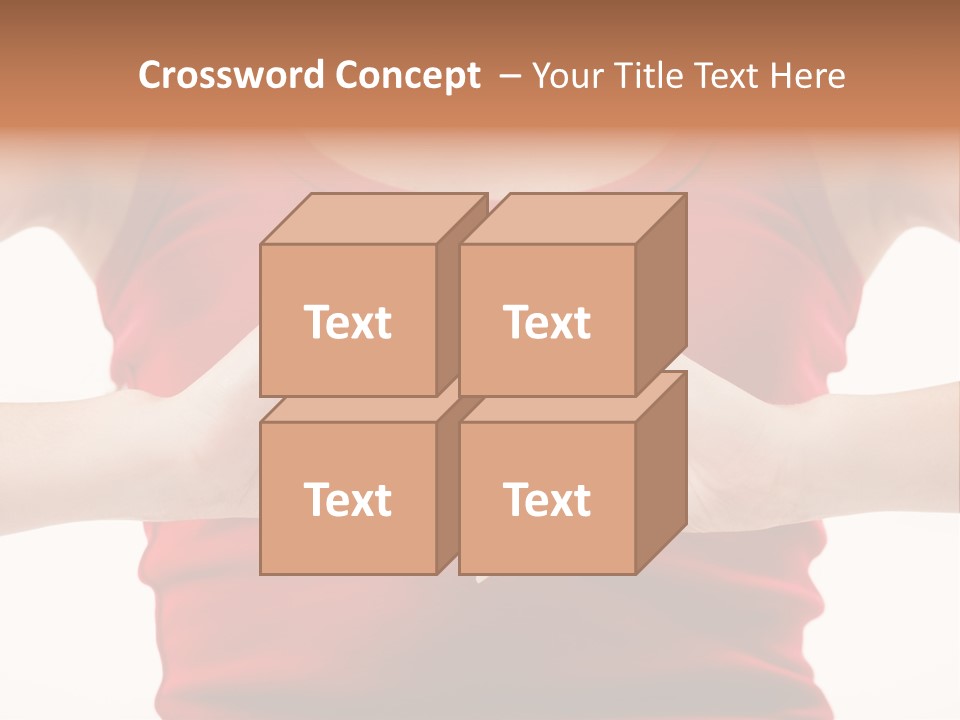 Woman Fresh Female PowerPoint Template