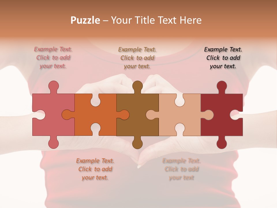 Woman Fresh Female PowerPoint Template