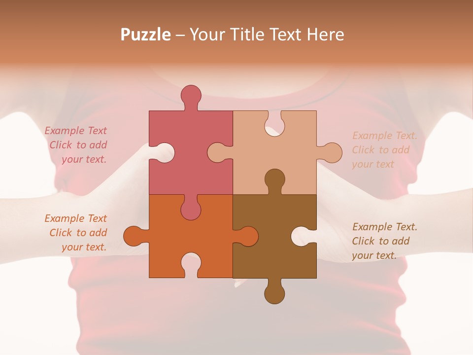 Woman Fresh Female PowerPoint Template