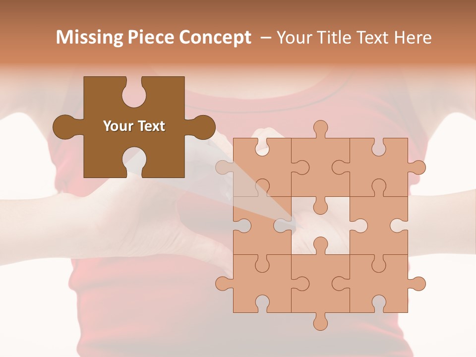 Woman Fresh Female PowerPoint Template