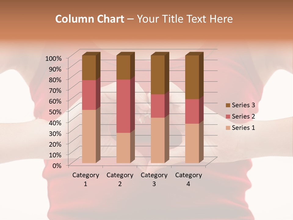Woman Fresh Female PowerPoint Template