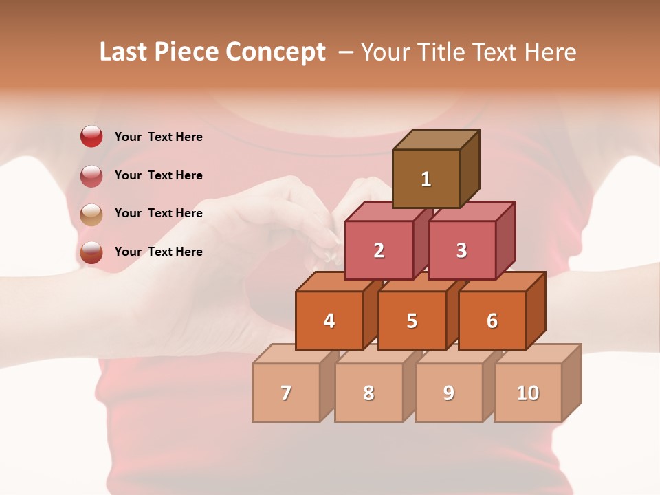 Woman Fresh Female PowerPoint Template