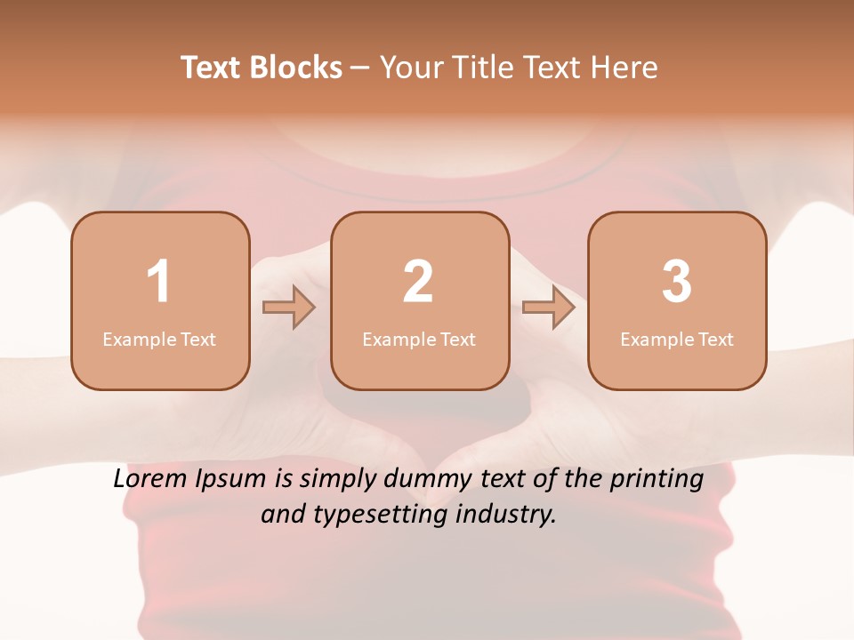 Woman Fresh Female PowerPoint Template