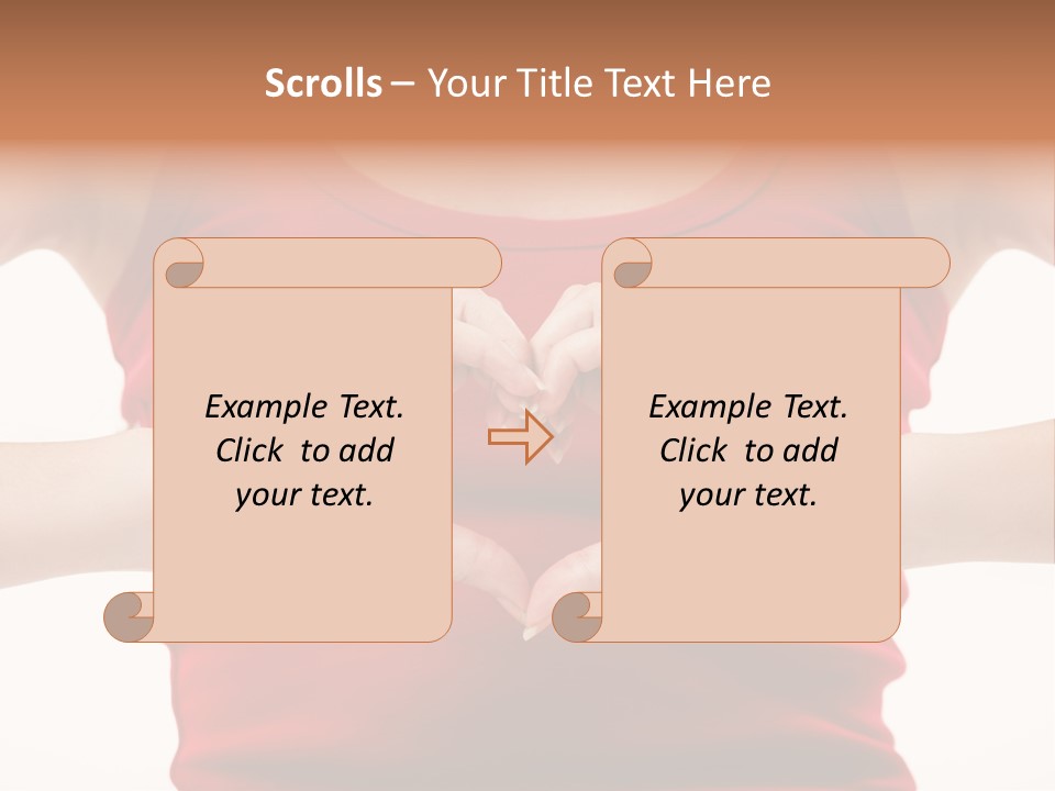 Woman Fresh Female PowerPoint Template