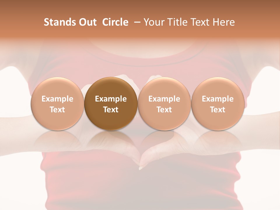 Woman Fresh Female PowerPoint Template