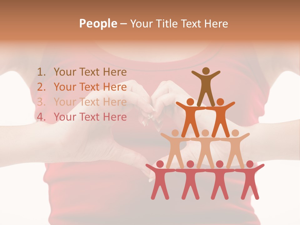 Woman Fresh Female PowerPoint Template