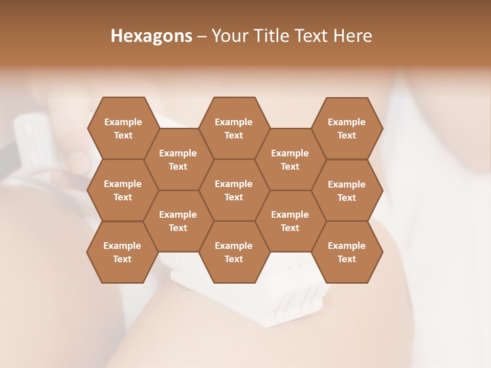 Lying Depilation Laser Hair PowerPoint Template