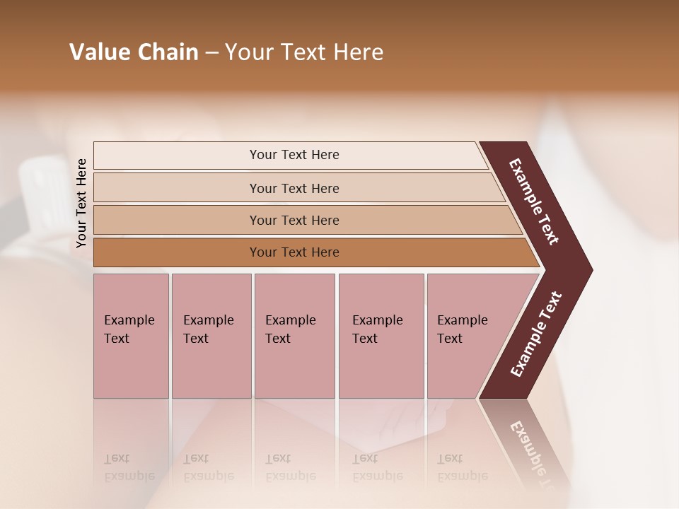 Lying Depilation Laser Hair PowerPoint Template