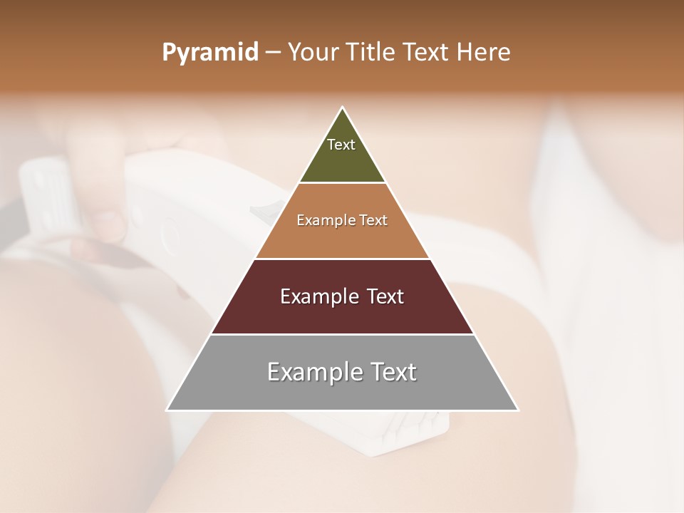 Lying Depilation Laser Hair PowerPoint Template