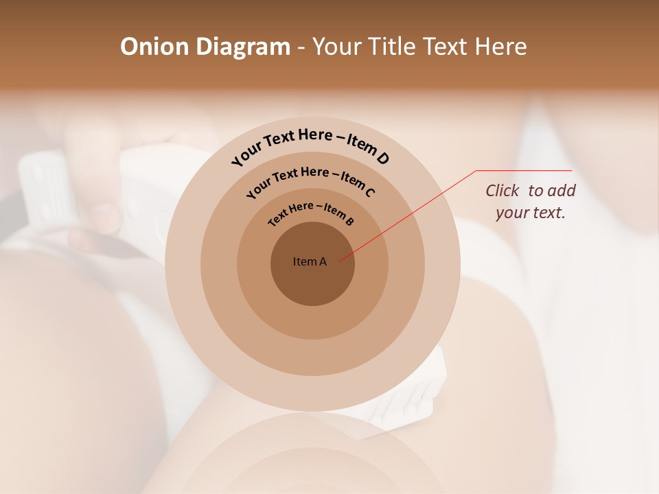 Lying Depilation Laser Hair PowerPoint Template