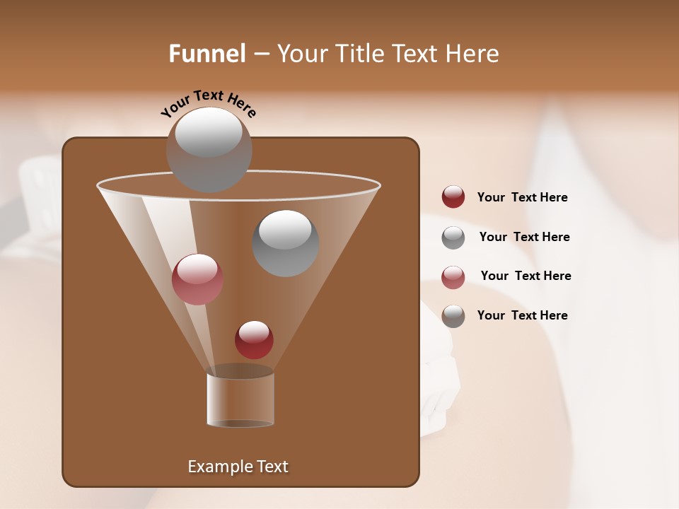 Lying Depilation Laser Hair PowerPoint Template