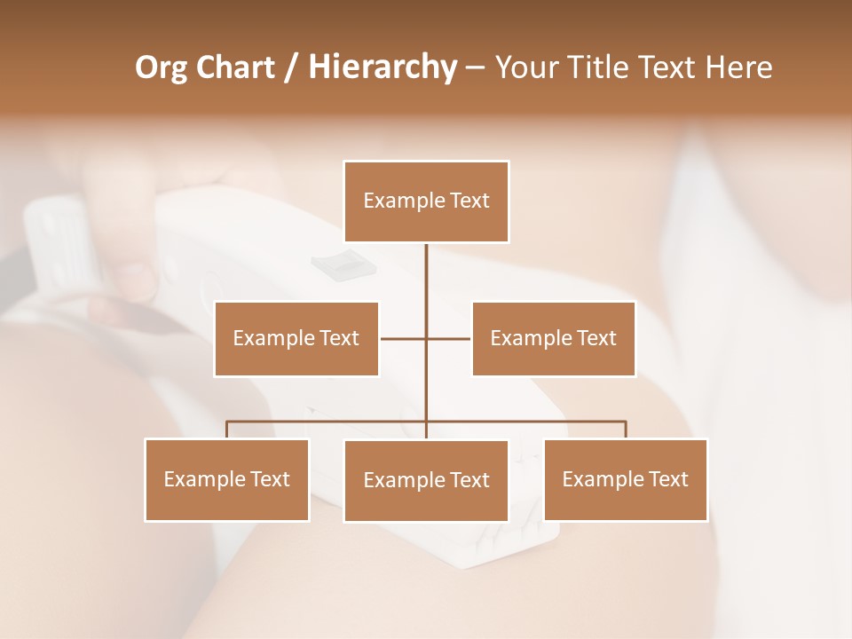 Lying Depilation Laser Hair PowerPoint Template