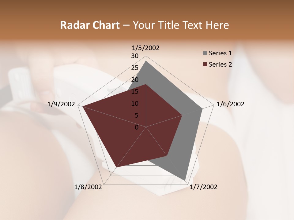 Lying Depilation Laser Hair PowerPoint Template