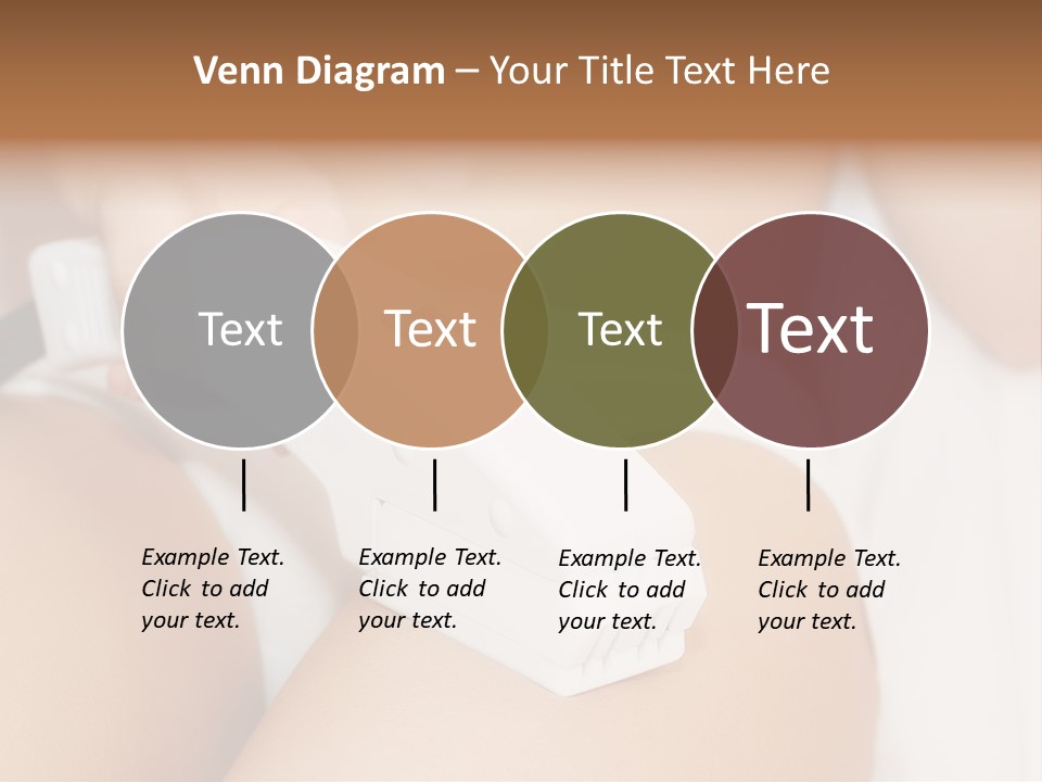 Lying Depilation Laser Hair PowerPoint Template