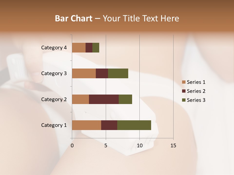 Lying Depilation Laser Hair PowerPoint Template