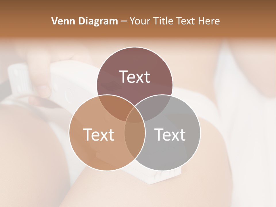 Lying Depilation Laser Hair PowerPoint Template