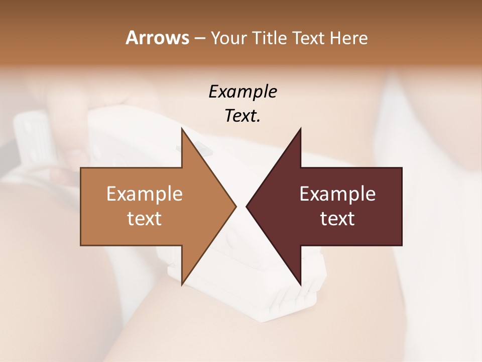 Lying Depilation Laser Hair PowerPoint Template