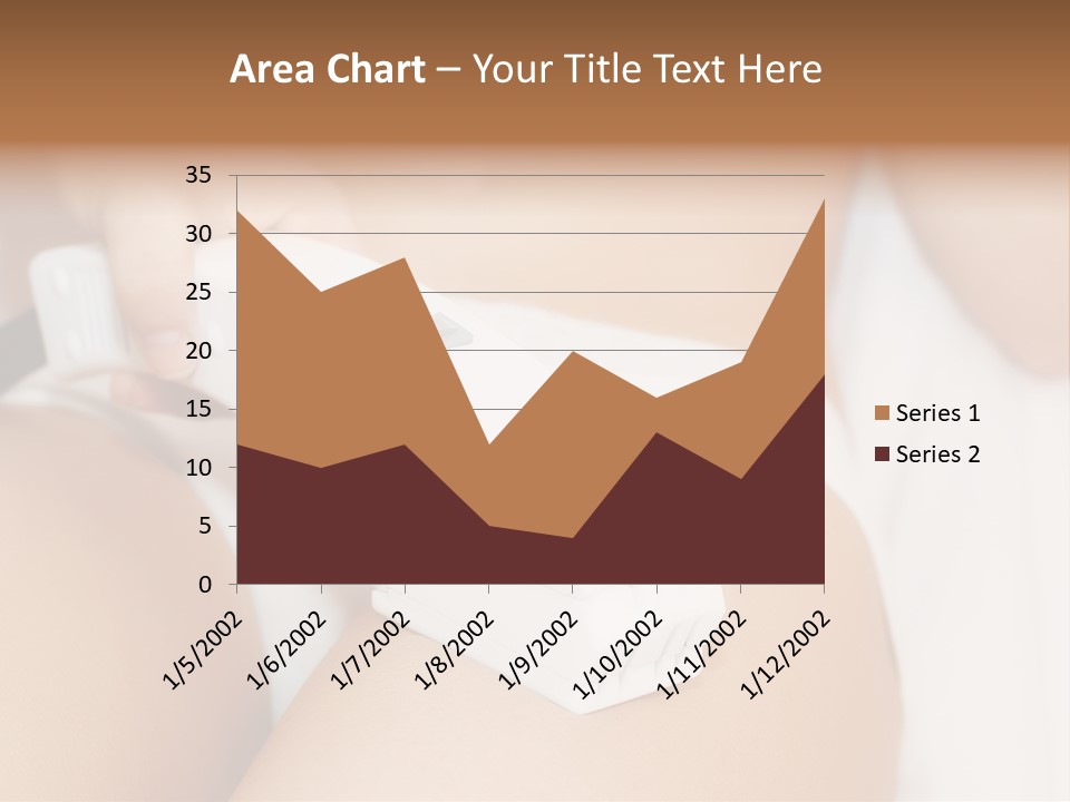 Lying Depilation Laser Hair PowerPoint Template