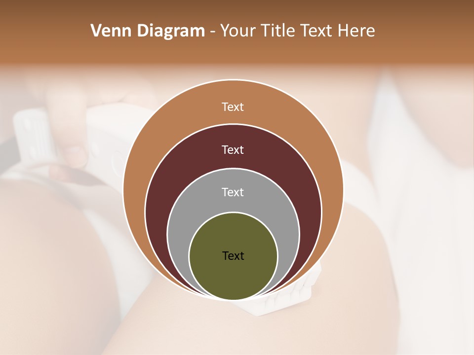 Lying Depilation Laser Hair PowerPoint Template