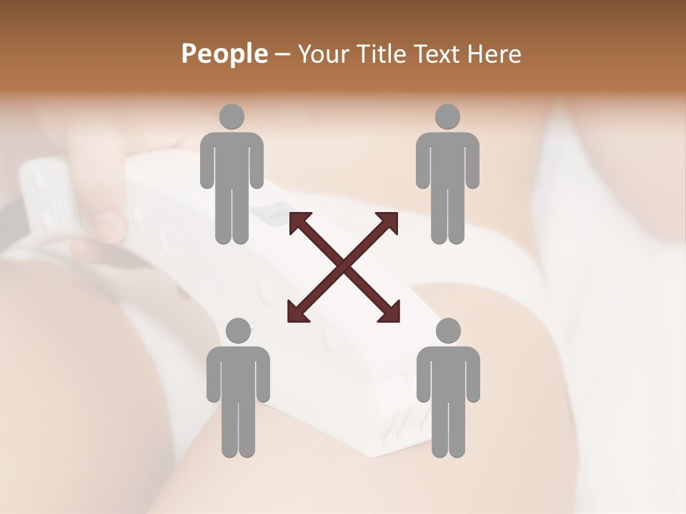 Lying Depilation Laser Hair PowerPoint Template