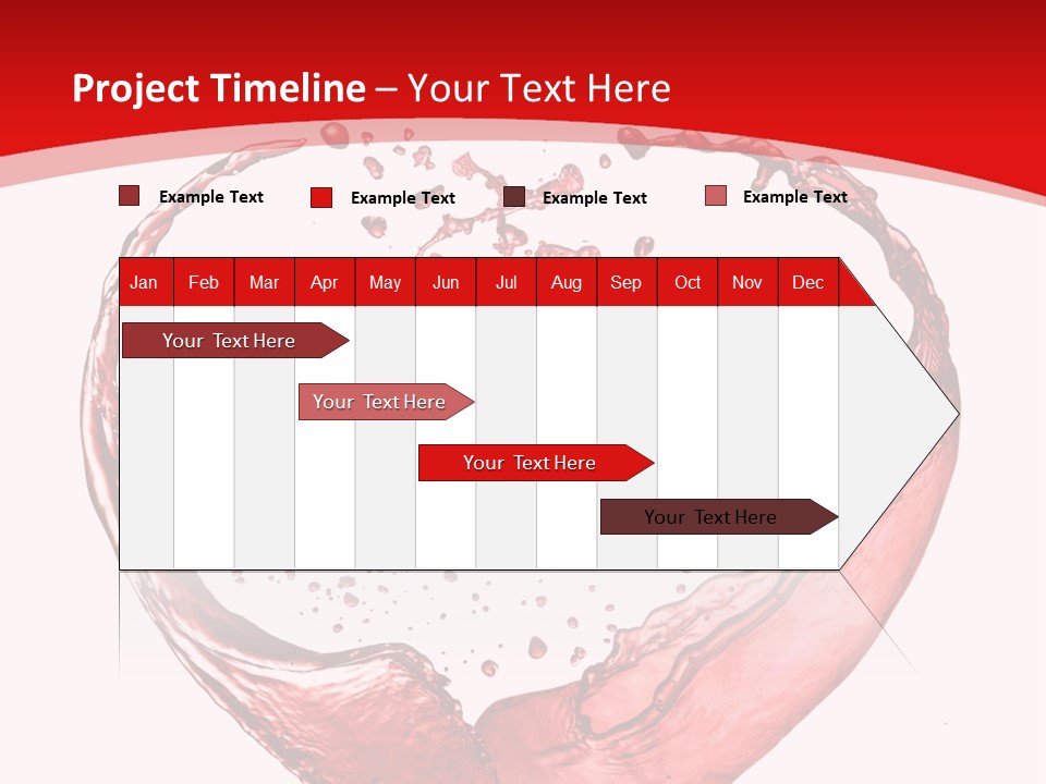 Isolated Splash Love PowerPoint Template
