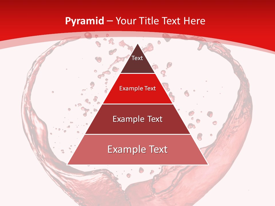 Isolated Splash Love PowerPoint Template