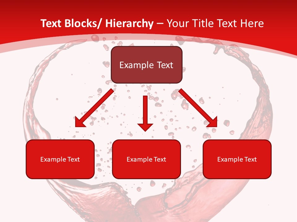 Isolated Splash Love PowerPoint Template